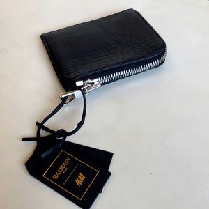 Balmain x H&M Wallet black NEW